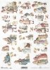 Wielkanoc, tematy Wielkanocne, dziecko, dzieci, dziewczynka, retro, vintage, kura, kury, kurczak, pisklak, jajko, jajka, koszyk, R824, Easter, easter themes, child, girl, retro, vintage, hen, chicken, chick, chickadee, egg, eggs, basket, Ostern, Osterthem